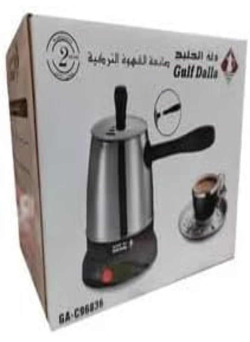 غالف دالا ماكينة صنع القهوة التركية الكهربائية من جلف دالا سعة 300 مل - Image 2